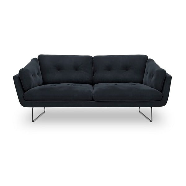 Тъмносин диван с кадифена покривка Gravity - Windsor & Co Sofas