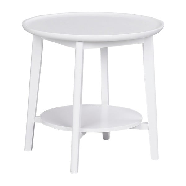 Bílý konferenční stolek Folke Pixie, ⌀ 55 cm