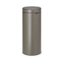 Сиво стоманено кошче за боклук, отваряне с докосване 30 l Touch Bin – Brabantia