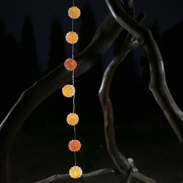 Прозрачна LED светлинна верига Pink, 10 светлини, дължина 1,65 м - DecoKing-image-3