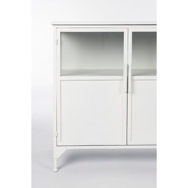 Бял метален шкаф 35x80 cm Miya - White Label-image-1