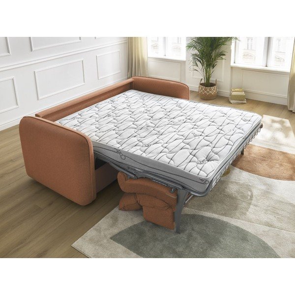 Оранжев диван 236 cm Achille – Bobochic Paris-image-1