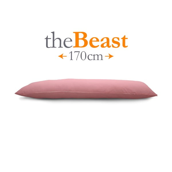 Polštář The Beast, růžový, vhodný pro kohokoli