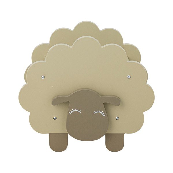 Бежова детска библиотека 30,5x30x35 cm Dolly – Bloomingville Mini-image-3