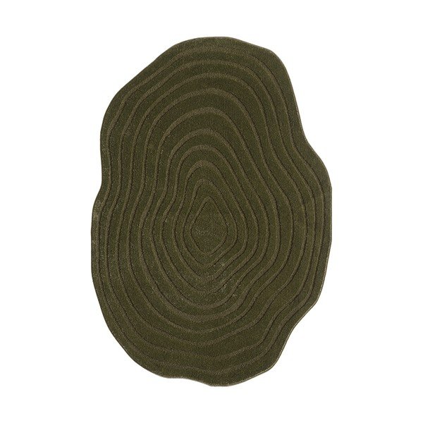 Тъмнозелен килим 160x230 cm Pebble – ESTE