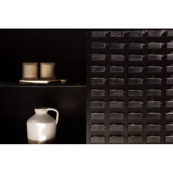 Черен скрин от масивно манго 200x80x40 cm Inaya – MOME-image-2