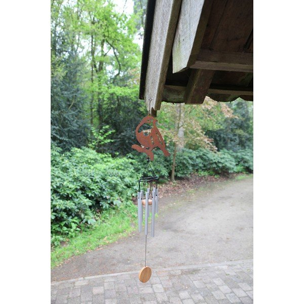 Комплект от 3 висящи камбанки с мотив на птица - Esschert Design-image-1