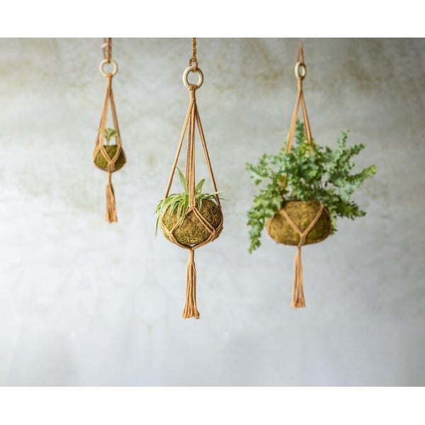 Закачалка за саксия ø 14,5 cm Macramé – Esschert Design-image-1