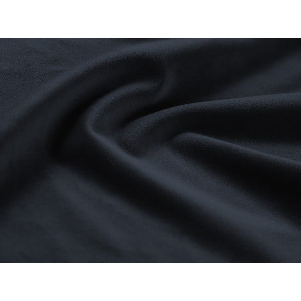 Тъмносиня кадифена табуретка Kyoto – Cosmopolitan Design-image-4