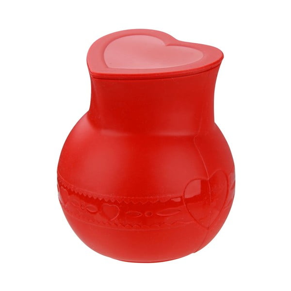 Червен силиконов съд за разтопяване на шоколад , 250 ml Flexxibel Love - Dr. Oetker-image-1