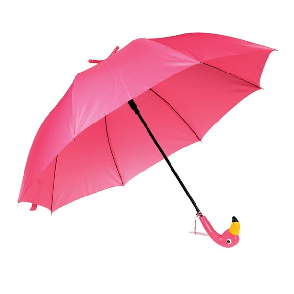 Růžový deštník Rex London Flamingo, ⌀ 86 cm