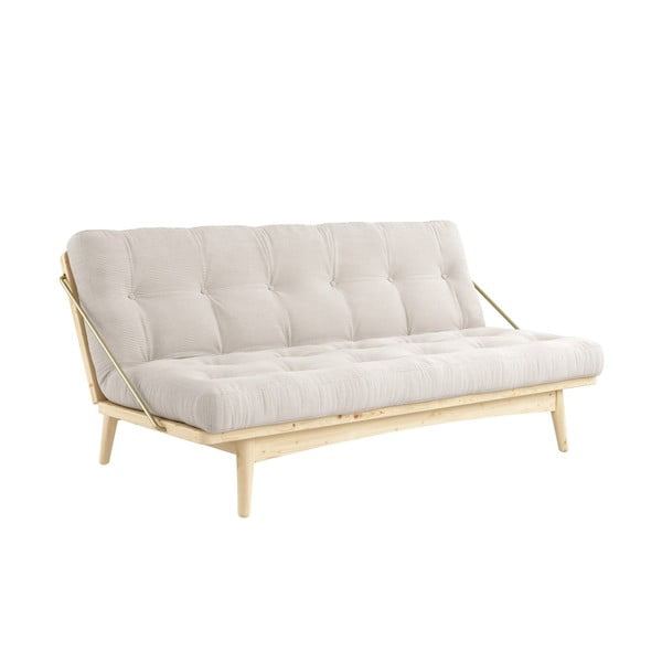 Променлив диван от велур /Натурален Folk Raw - Karup Design-image-3