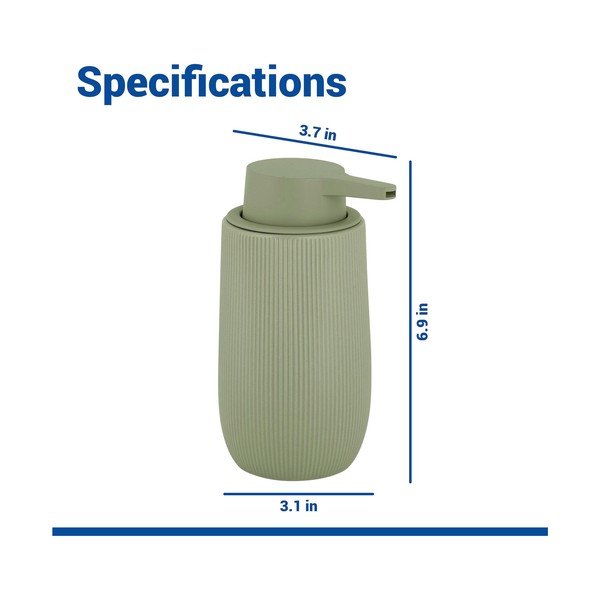 Зелен пластмасов диспенсер за сапун 400 ml Fablo – Wenko-image-4