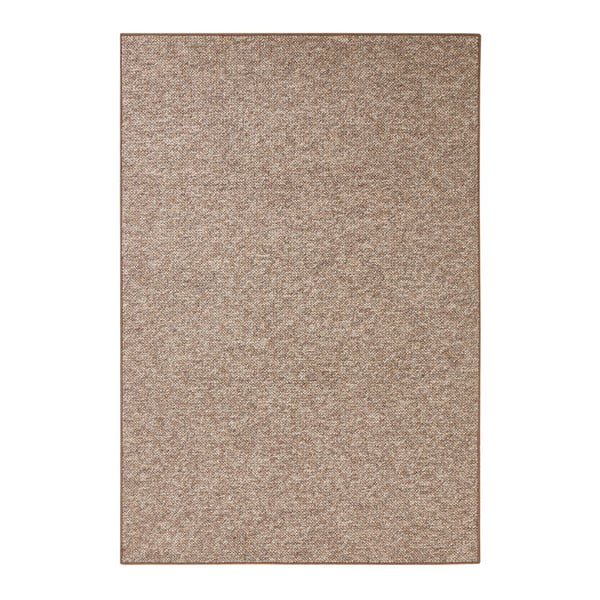 Hnědý koberec BT Carpet Wolly, 80 x 150 cm