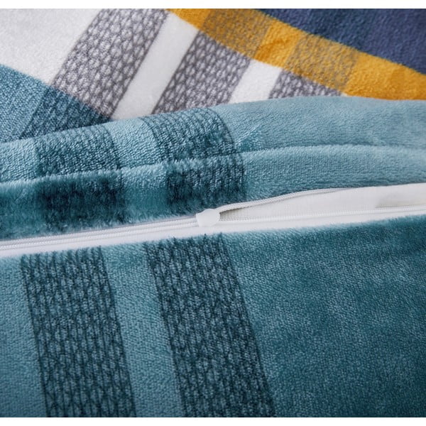 Единично  спално бельо от микроплюш 140x200 cm Eugen – My House-image-2