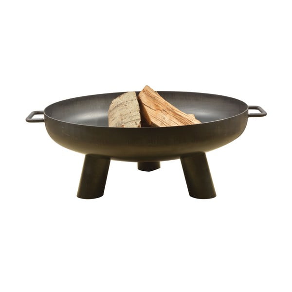 Метална камина с дръжки, ø 60 cm - Esschert Design-image-1