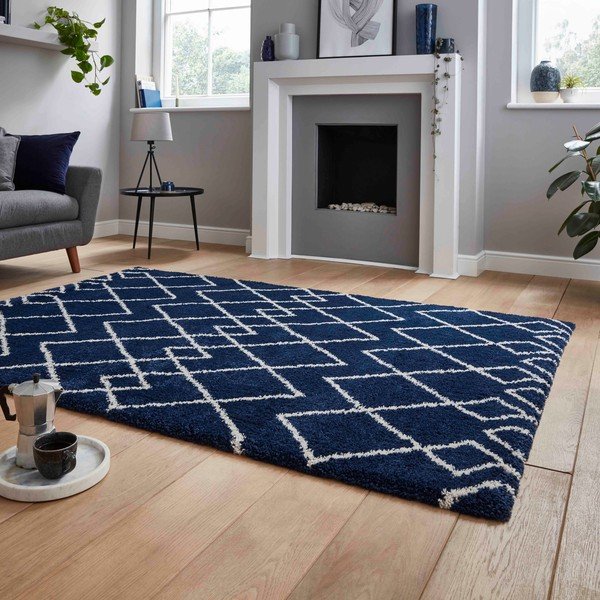 Тъмносин килим 120x170 cm Royal Nomadic – Think Rugs-image-2