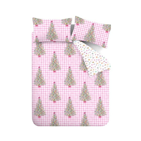 Розово единично  спално бельо 135x200 cm Sweets and Treats – Catherine Lansfield