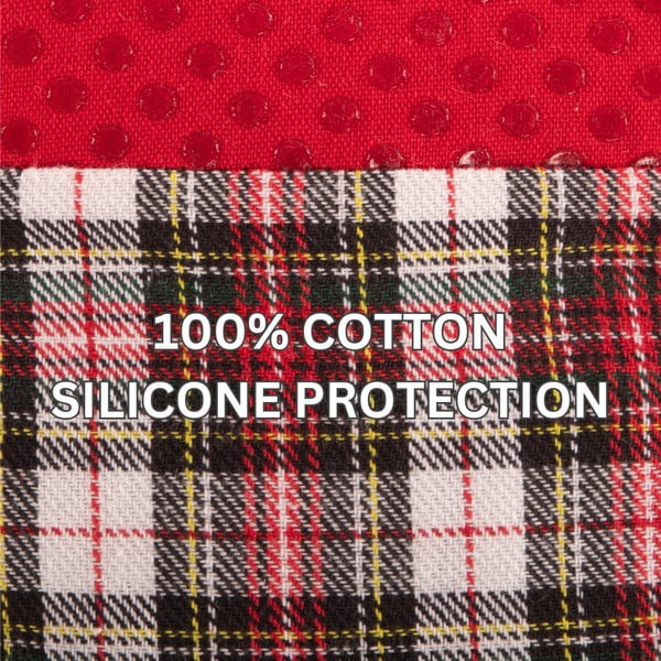 Памучни ръкавици за фурна в комплект от 2 бр. – Tiseco Home Studio-image-1