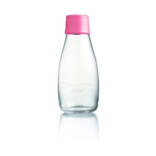 Стъклена бутилка от фуксия, 300 ml - ReTap