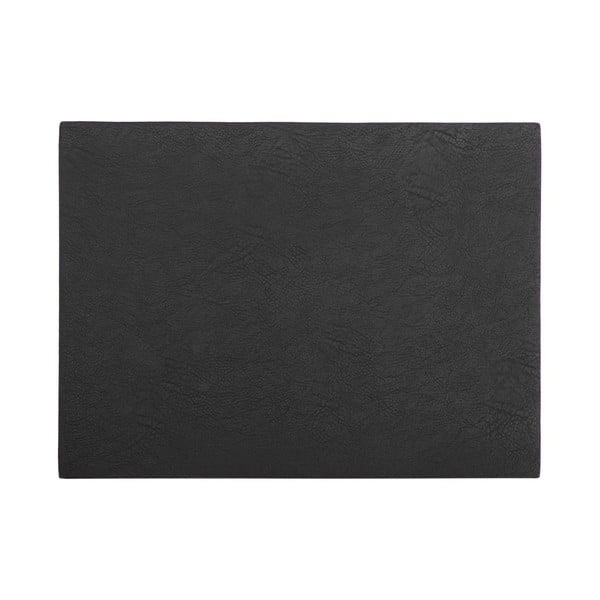 Черна подложка от изкуствена кожа Правоъгълник, 33 x 45 cm Troja - ZicZac