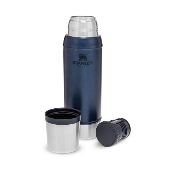 Син термос с чаша 750 ml - Stanley-image-2