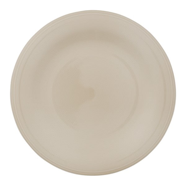 Бяла и бежова порцеланова чиния Villeroy & Boch , ø 28,5 cm Like Color Loop - like | Villeroy & Boch