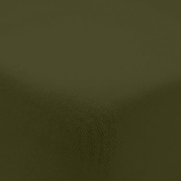 Еластичен фланелен чаршаф в цвят каки 135x190 cm Brushed – Catherine Lansfield-image-2