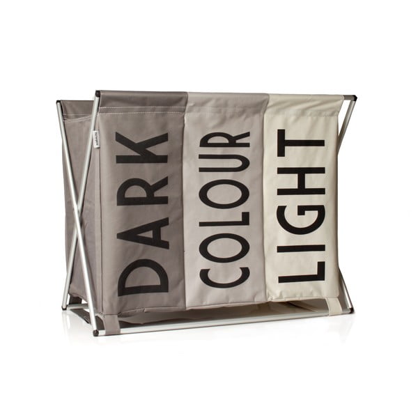 Бежова кошница за пране Светлина, Dark & Coloured - Sabichi