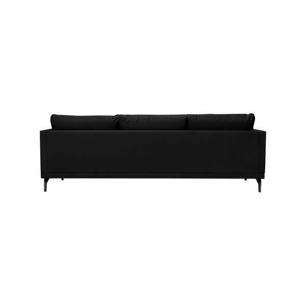 Černá pohovka s podnožím v černé barvě Windsor & Co Sofas Jupiter-image-3
