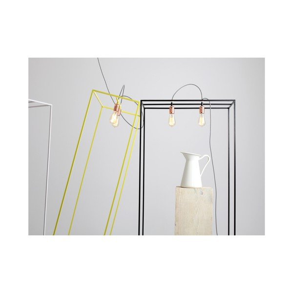 Černá stojací lampa Custom Form Metric, šířka 70 cm-image-3