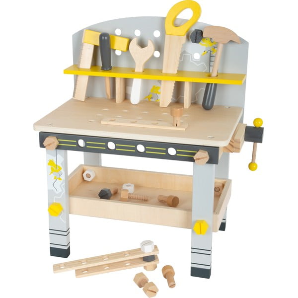 Детска дървена работна маса с инструменти Mini - Legler