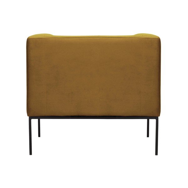 Кресло от жълто кадифе Neptune - Windsor & Co Sofas-image-4