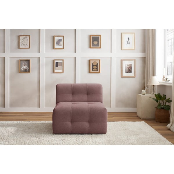 Тъмнорозов модул за диван Kleber - Bobochic Paris-image-1