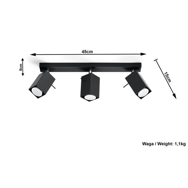 Черна светлина за таван Toscana - Sollux-image-3