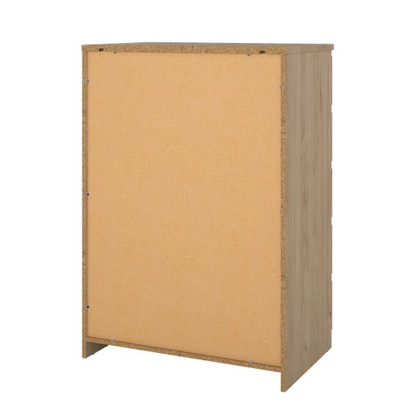 Скрин от дъбов декор  в естествен цвят 77x111x50 cm Naia – Tvilum-image-4