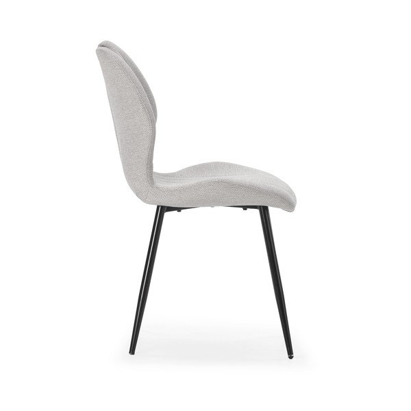 Светлосиви трапезни столове в комплект 4 бр. Muli – Marckeric-image-3