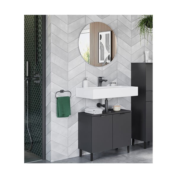 Антрацитен комплект за баня Arcena – Germania-image-1