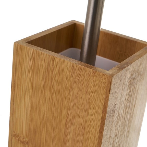 Бамбукова четка за тоалетна в естествен цвят - Casa Selección-image-2