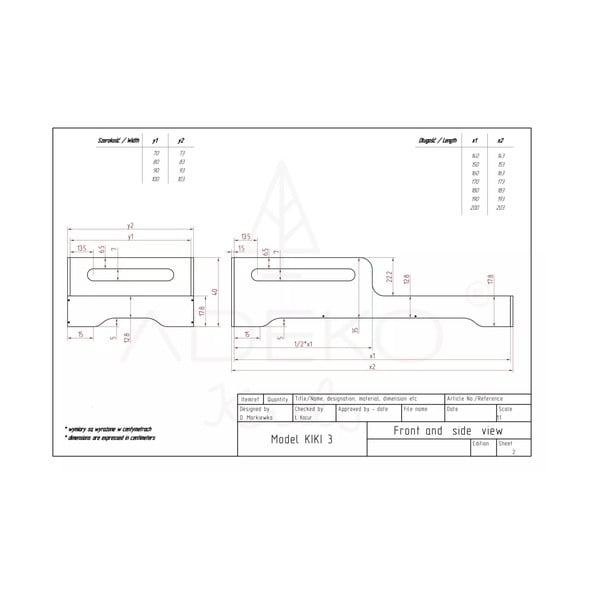 Детско легло 90x200 cm Kiki 3 - Adeko-image-3