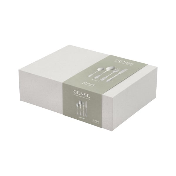 Прибори за хранене от неръждаема стомана в сребрист цвят 16 бр. Attaché – Gense-image-3
