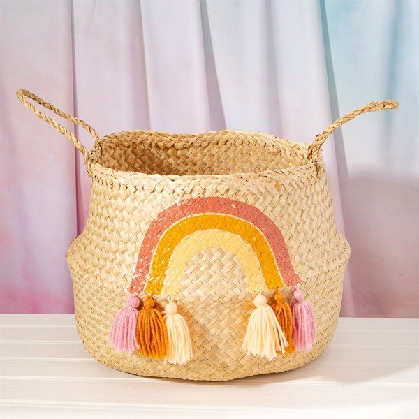 Кошница от морска трева , ø 40 cm Earth Rainbow - Sass & Belle-image-2
