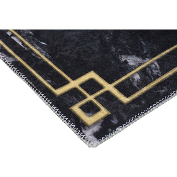 Тъмно сив килим за миене 230x160 cm - Vitaus-image-2