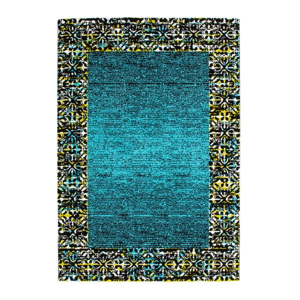 Koberec Aztec turquoise, 160x230 cm