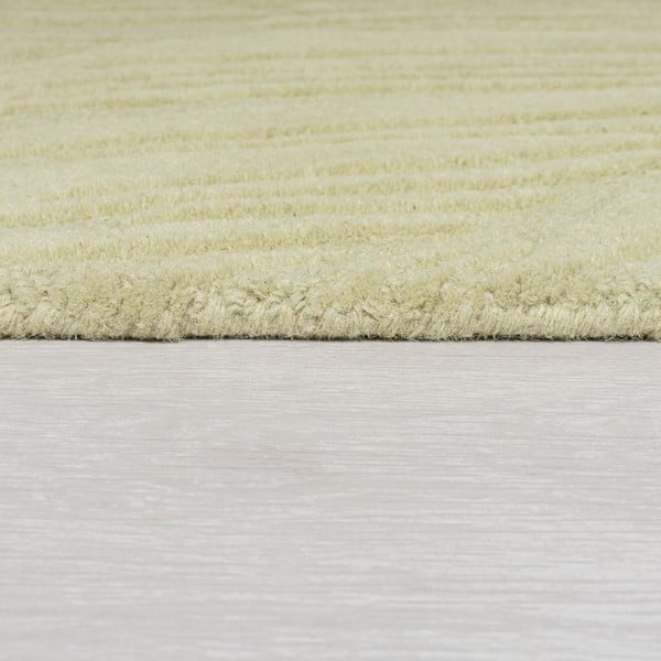 Зелен вълнен килим 200x290 cm Lino Leaf - Flair Rugs-image-4