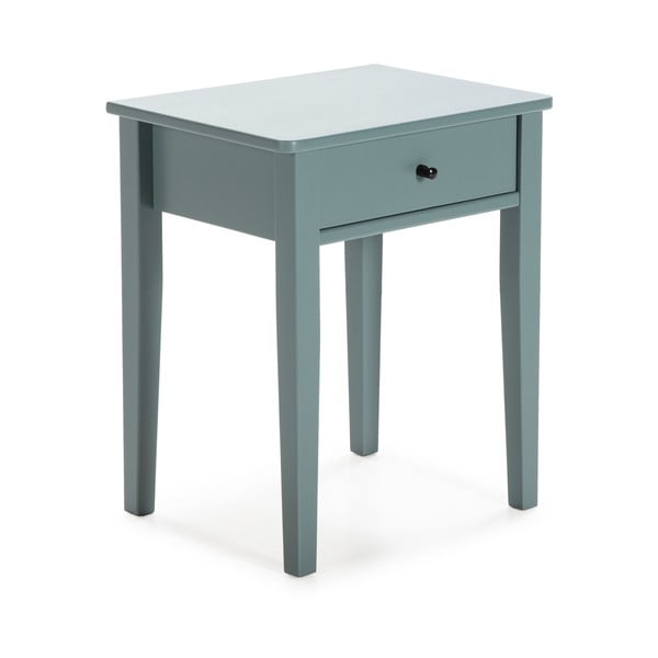 Нощно шкафче от борова дървесина в цвят бензин Bart - Marckeric-image-2