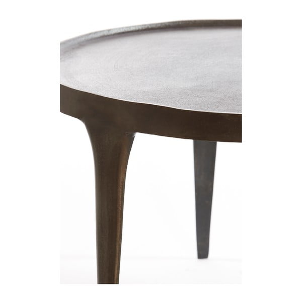 Кафяви кръгли масички за кафе в комплект от  2 бр. ø 75 cm Tobias – Light & Living-image-4