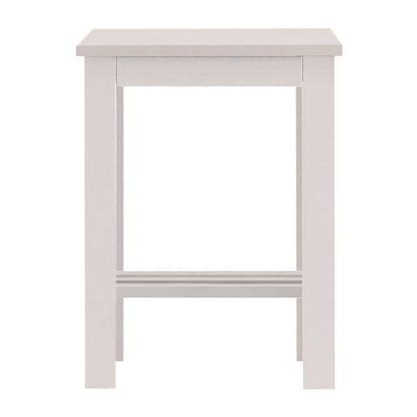 Бяло нощно шкафче Trento - Støraa-image-2