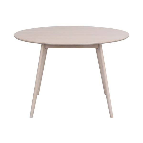 Кръгла маса за хранене с плот от дъб 115x115 cm Yumi - Rowico-image-4