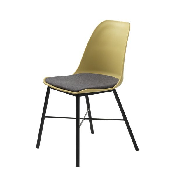 Комплект от 2 жълто-сиви стола Whistler - Unique Furniture-image-1